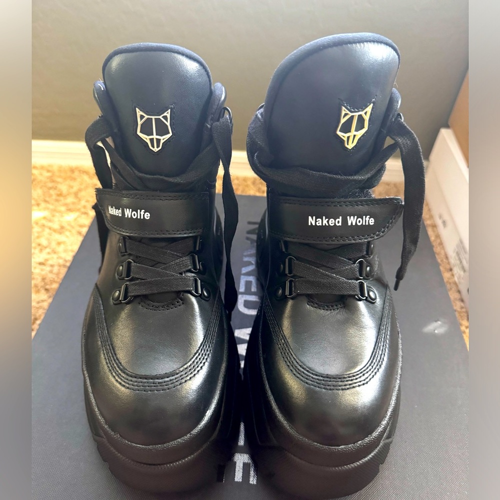 Brand new Naked Wolfe sneaker boots